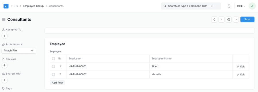 Employee Group